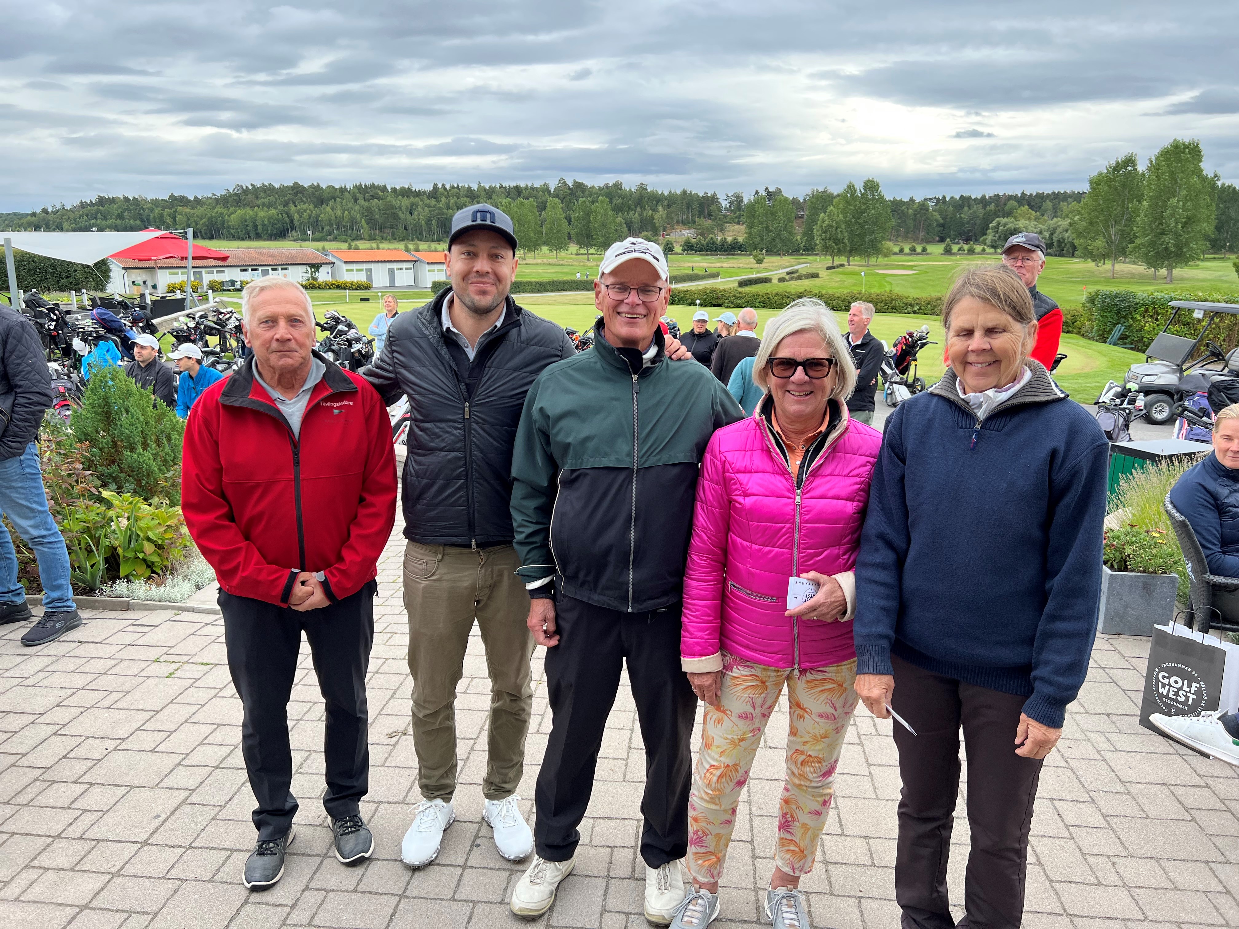 Vinnarlaget 2022 Claes-Göran Hellkvist, Daniel Persson, Lars Jönsson, Vera Steineck, Carin Lagerstam